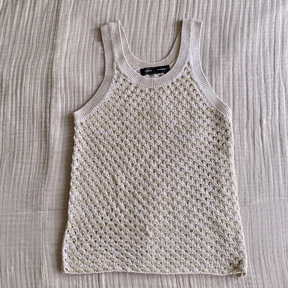 Proenza Schouler Metallic Mesh Tank Top - Picture 10 of 15